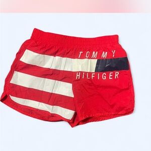 Tommy Hilfiger Vibrant Red Swim Shorts